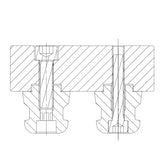 138 Standard Pull Nail BZ300-WA-M16-138 BZ300-WB-M16-138 - Big-tools Industrial Supply Tools for Metal Cutting